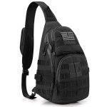Tactical EDC Sling Backpack with Pistol Holster