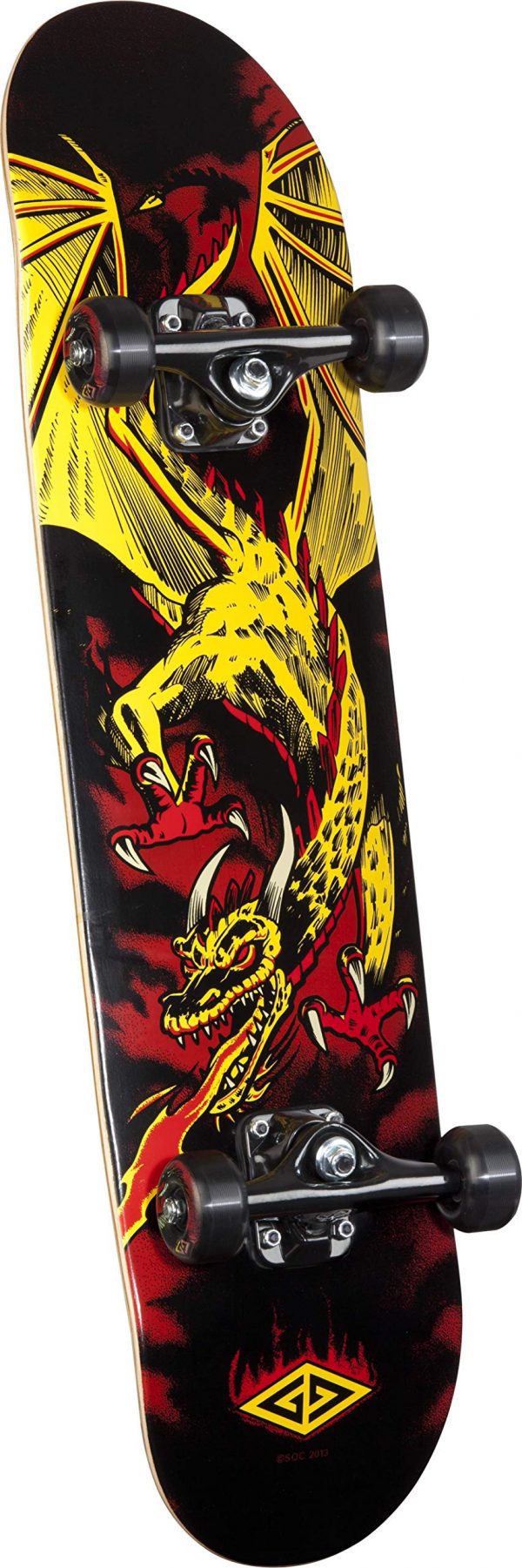Powell Golden Dragon Flying Skateboard