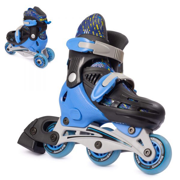 Roller Skates for Little Kids for Boys, Converts from Tri-Wheel to Inline Skates