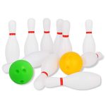 Liberry Kids Bowling Set Includes 10 Classical White Pins