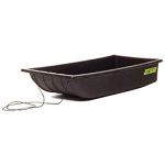 Shappell Jet Ice Fishing Sled with molded runners, designed for easy transport of gear, firewood, or deer in cold weather conditions