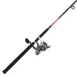 Quantum Optix Spinning Reel and 2-Piece Fishing Rod Combo