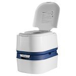 Camping Toilet for Car Boat with 6.3 Gallon Waste Water Tank