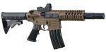CO2-Powered BB Air Rifle With Dual Action Capability And Red Dot Sight