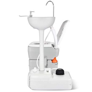 Camping, RV, Boat Portable Sink and Toilet 17 L