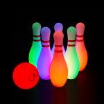 PUZZLE KING Light Up Kids Bowling Set