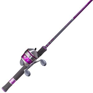 QuickSet Spincast Reel and Fishing Rod Combo with Bite Alert