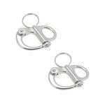 S SYDIEN 2Pcs Stainless Steel Marine Snap Shackle