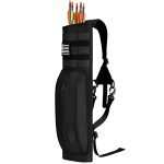 Archery Back Arrow Quiver Deluxe Canvas