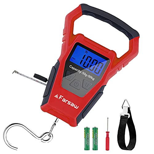 Waterproof Fish Scale Digital Weight with Measuring Tape