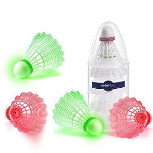 LED Badminton Birdies Shuttlecocks 360° Lighting