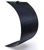 Topsolar Flexible Solar Panel 100W 24V/12V Monocrystalline Bendable