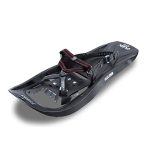Traction rails - the 3D-curved traction rails ensure superior side hill grip in hard-packed and icy conditions. The curved shape helps prevent fore-aft slippage on steeper terrain