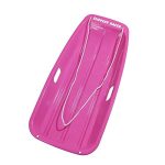 Cold-Resistant Toboggan Snow Sled with Pull Rope and Handles