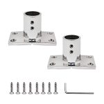 Boat Deck Hand Rail Rectangular Base Marine