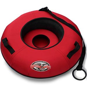 Hard Plastic Bottom Inflatable Adult Sled