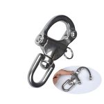 Marine Boat Sailing Quick Release Bail Rigging Clip