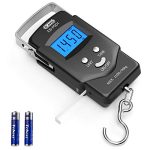 Electronic Fishing Scale with Measuring Tape