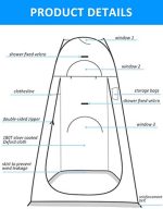 Pop Up Privacy Tent Shower Tent Portable Outdoor - Image 8