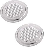 Surmeny Marine Round Louvered Vent 4" Stainless Steel