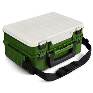 Fishing Tackle Box for Storage and Organization of Fishing