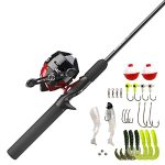 Quickset Anti-Reverse Fish Reel and Fishing Rod Combo