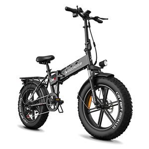 50Mile Folding Electric Bike Adults Fast Charge