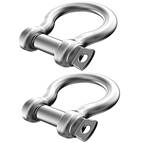 10 mm Screw Pin Anchor Shackle for Traction Steel Wire