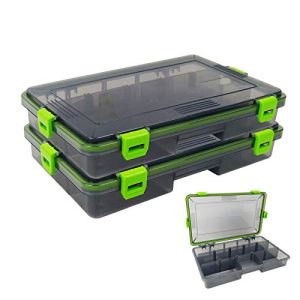 Waterproof Fishing Tackle Storage Trags Transparent