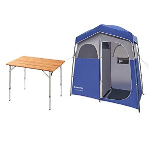 Portable Extra Wide Camping Privacy Shelter Tent