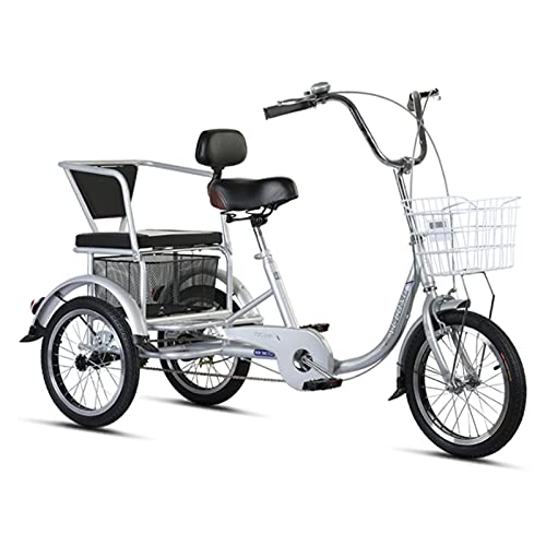 Three-Wheeled Bicycles with Shopping Basket