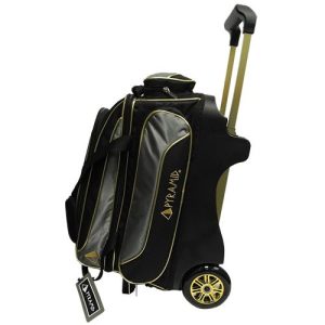 Double Roller with Oversized Accessory Pocket Bowling Bag