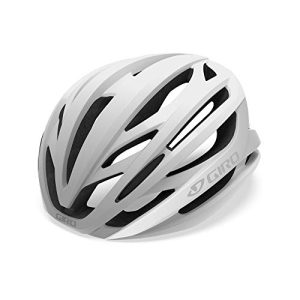 White/Silver Adult Road Bike Helmet