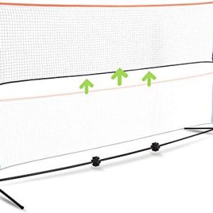 Adjustable Height Portable Badminton Net Set