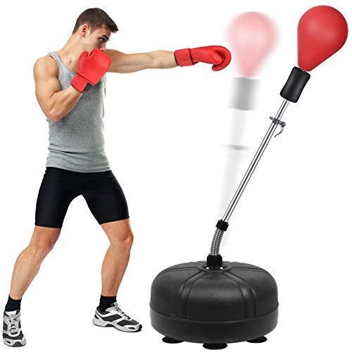 Mdikawe Punching Bag with Stand for Adults & Kids