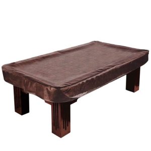 Felson Billiard Supplies 8-Foot Brown Table Cover