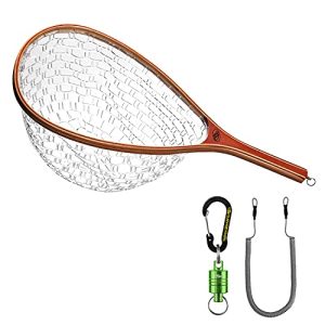 Fishing Rubber Mesh Trout Catch and Release Net
