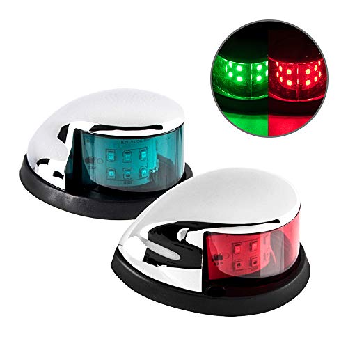 Red and Green LED Marine Navigation Light Boat