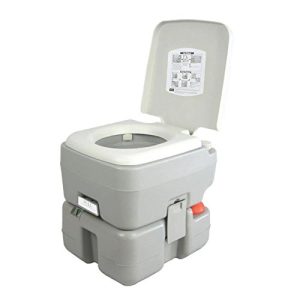 SereneLife Outdoor Portable Toilet with Carry Bag