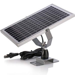SUNER POWER 12V Waterproof Solar Battery Trickle Charger