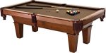 Pool Table with Classic Style Billiard Pockets