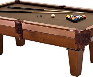 Pool Table with Classic Style Billiard Pockets