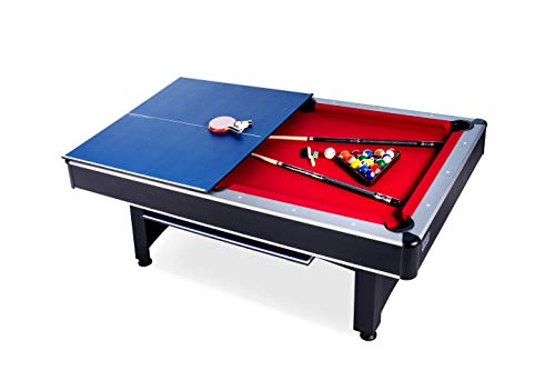 Rack Scorpius 7-Foot Billiard/Pool and Table Tennis