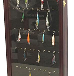 Fishing Lures Baits Shadow Box with Door Small Hook