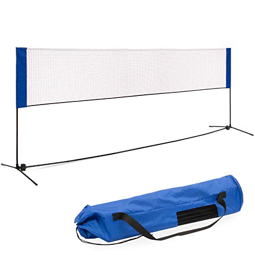 Portable Freestanding Indoor/Outdoor Net for Beach, Volleyball