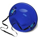 Rush Arctic Saucer Sled with Foam Grips and Uphill Pull Cord Straps