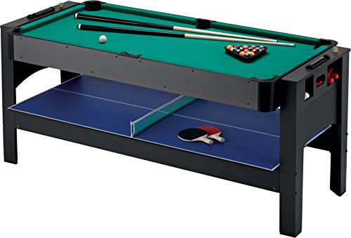 Air Hockey, Billiards and Table Tennis 6-Foot Flip Game Table