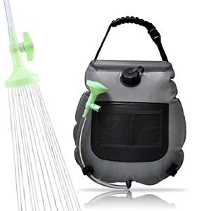 Solar Shower Bag with Food Grade 5 gallons/20L Portable Shower