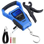 RUNCL Waterproof Fishing Scale with Lip Gripper
