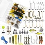 MadBite Species Tackle Kits, 187 pcs Bass Fishing Lures